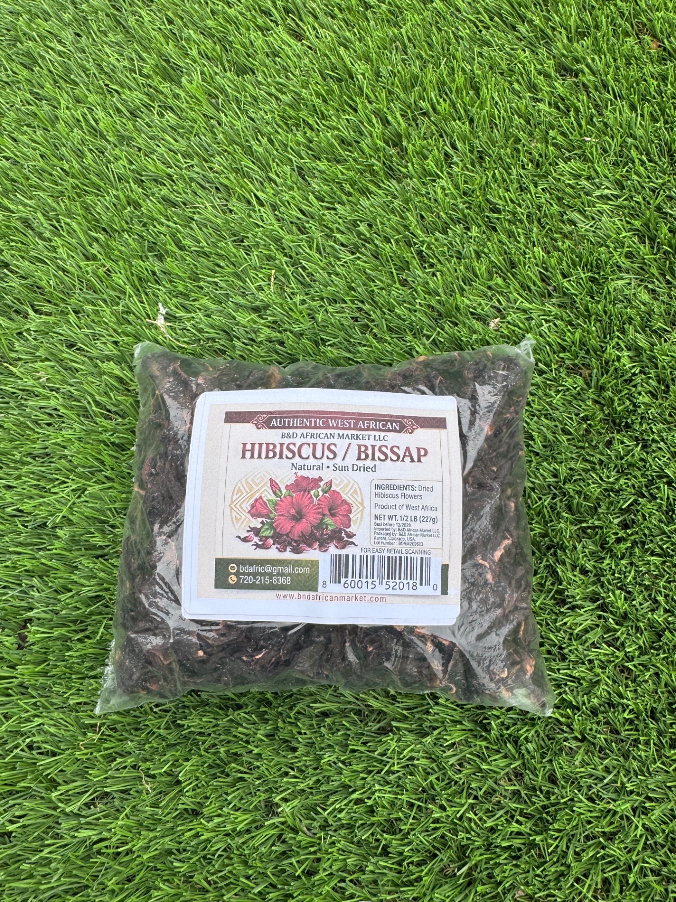 Hibiscus / Bissap — 1/2 LB (227g)