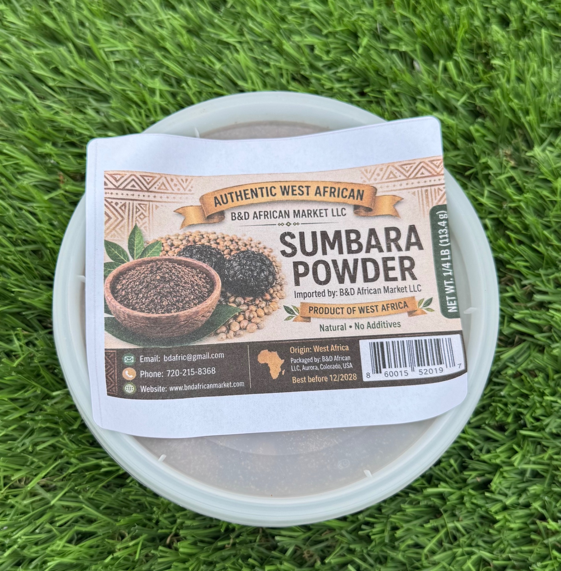 Sumbara Powder — 1/4 LB (113.4g)
